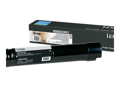 Lexmark Lexmark X950X2KG | X95x Black Extra High Yield Toner Cartridge (32K) | Cartridge | Black X950X2KG