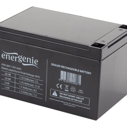 EnerGenie EnerGenie | Rechargeable battery 12 V 12 AH for UPS BAT-12V12AH