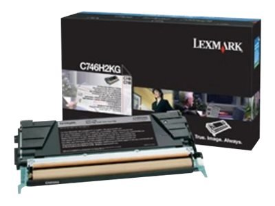 Lexmark Lexmark C746H3KG | C746, C748 Black High Yield Corporate Cartridge | Cartridge | Black C746H3KG