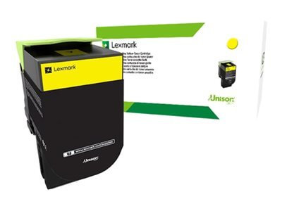 Lexmark Lexmark 80C2HYE | 802HYE Yellow High Yield Corporate Cartridge (3k) | Cartridge | Yellow 80C2HYE