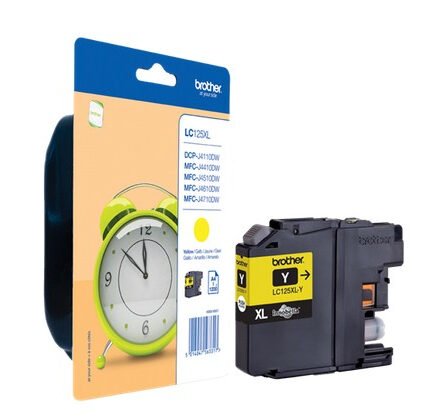 Brother Brother LC125XLY | Ink Cartridge | Yellow LC125XLY