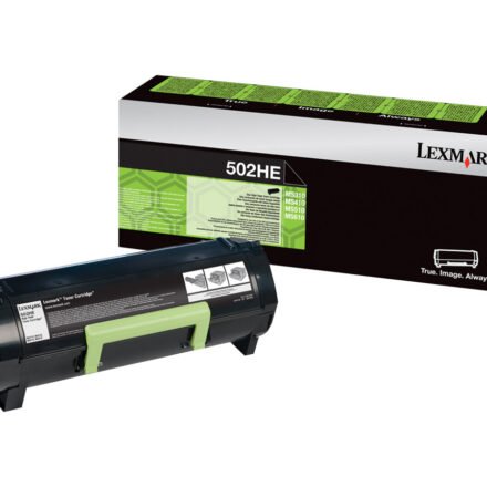 Lexmark Lexmark 50F2H0E | 502HE High Yield Corporate Cartridge (5k) | Cartridge | Black 50F2H0E