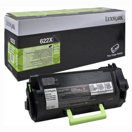 Lexmark Lexmark 62D2X00 | 622XE Extra High Yield Corporate Cartridge (45k) | Cartridge | Black 62D2X00