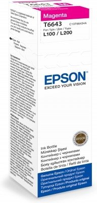 Epson Epson T6643 Ink bottle 70ml | Ink Cartridge | Magenta C13T66434A