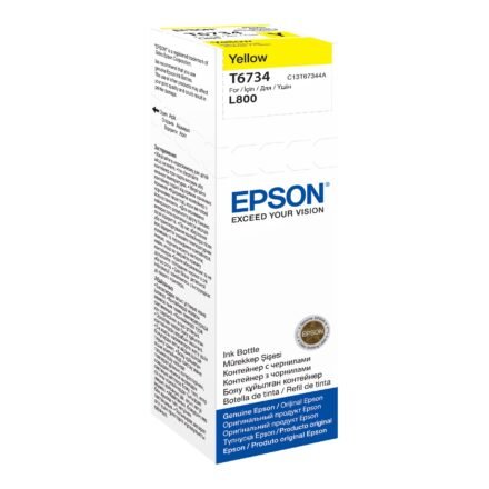 Epson Epson T6734 Ink bottle 70ml | Ink Cartridge | Yellow C13T67344A