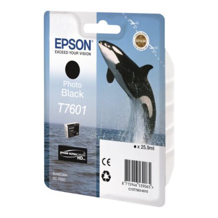Epson Epson T7601 | Ink Cartridge | Black C13T76014010