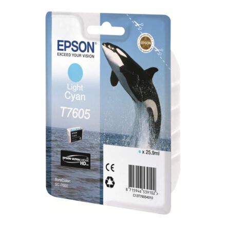 Epson Epson T7605 | Ink Cartridge | Light Cyan C13T76054010