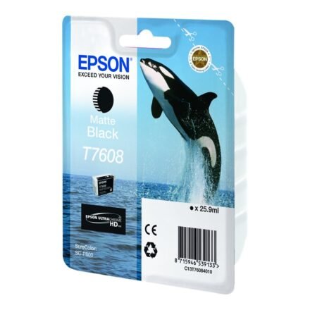 Epson Epson T7608 | Ink Cartridge | Matte Black C13T76084010
