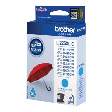 Brother Brother LC-225XLC | Ink Cartridge | Cyan LC225XLC