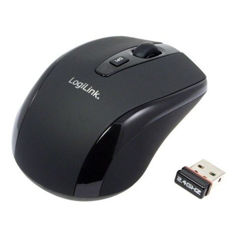 Logilink Logilink | Maus optisch Funk 2.4 GHz | 2.4GH wireless mini mouse with autolink | wireless | Black ID0031