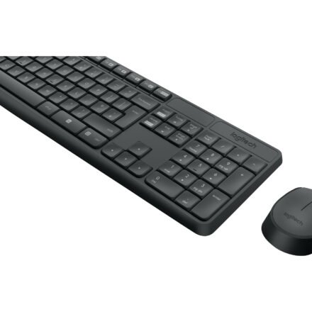 Logitech Logitech | MK235 | Keyboard and Mouse Set | Wireless | Mouse included | Batteries included | US | Black | 475 g 920-007931