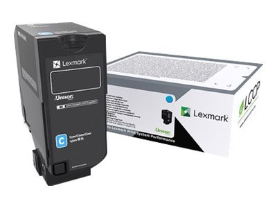 Lexmark Lexmark CS72x Cyan Standard Yield Toner Cartridge | Lexmark 74C0S20 | CS720 Cyan Standard Yield Toner Cartridge | Cartridge | Cyan 74C0S20