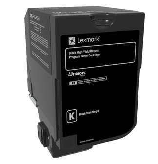 Lexmark Lexmark 20K Black Return Program Toner Cartridge (CS720, CS725) | Lexmark Black 74C2HK0