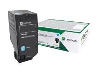 Lexmark Lexmark Lexmark High Capacity Cyan Return Programme 84C2HC0 Toner Cartridge | Lexmark Cyan 84C2HC0