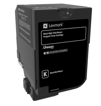 Lexmark Lexmark 25K Black Return Program Toner Cartridge (CX725) | Lexmark Black 84C2HK0