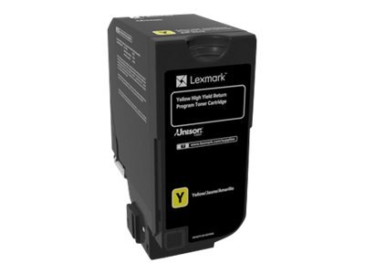Lexmark Lexmark Genuine High Capacity Yellow Return Programme 84C2HY0 Toner Cartridge | Lexmark Yellow 84C2HY0