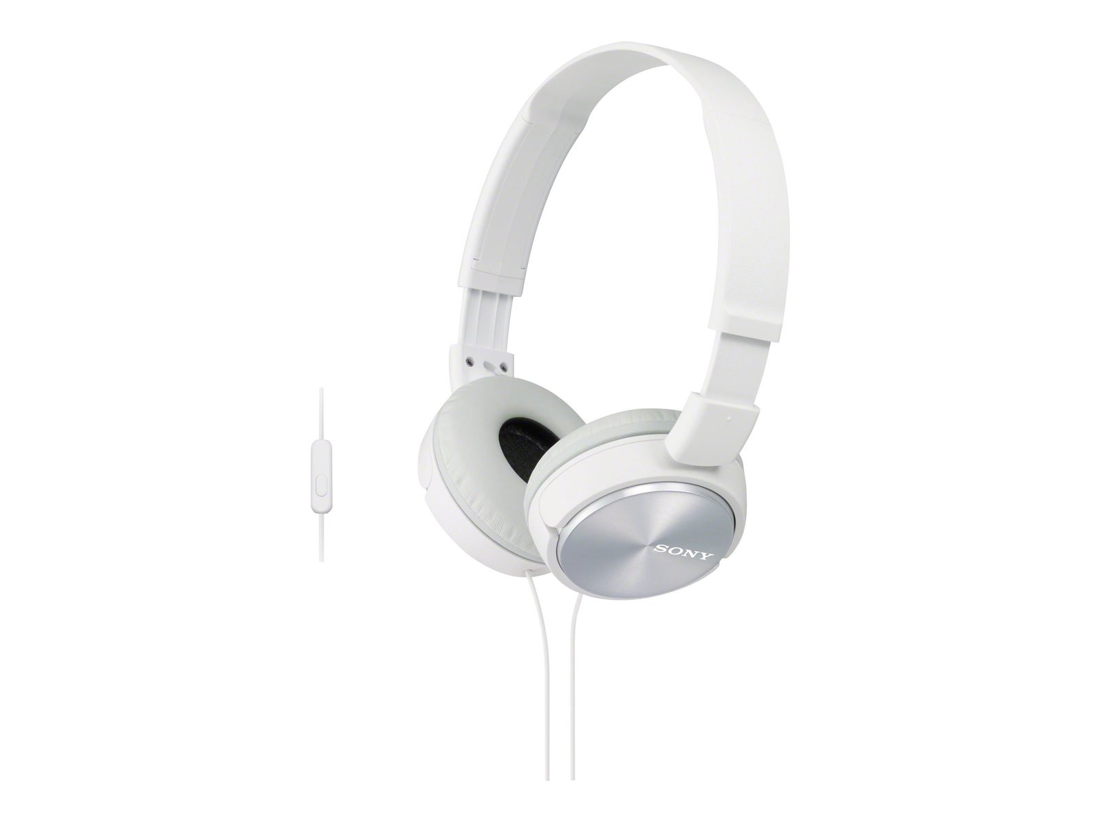 Sony Sony | Foldable Headphones | MDR-ZX310 | Headband/On-Ear | White MDRZX310W.AE