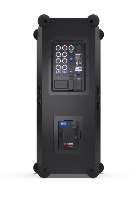 Sharp Sharp SumoBox CP-LS100 High Performance Portable Speaker | Sharp | Portable Speaker | SUMOBOX CP-LS100 High Performance | 120 W | Bluetooth | Black | Portable | Wireless connection CP-LS100
