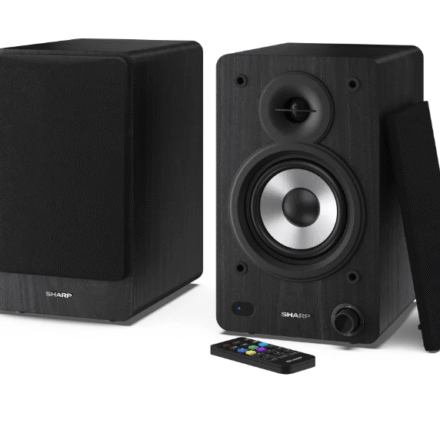 Sharp Sharp CP-SS30 Bookshelf Speakers, Black | Sharp | Speakers | CP-SS30(BK) Bookshelf | 60 W | Bluetooth | Black | Wireless connection CP-SS30(BK)