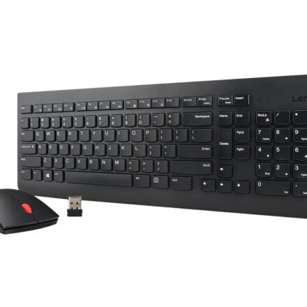 Lenovo Lenovo | Essential | Essential Wireless Keyboard and Mouse Combo - US English with Euro symbol | Keyboard and Mouse Set | Wireless | Mouse included | US | Black | Numeric keypad | Wireless connection 4X30M39497