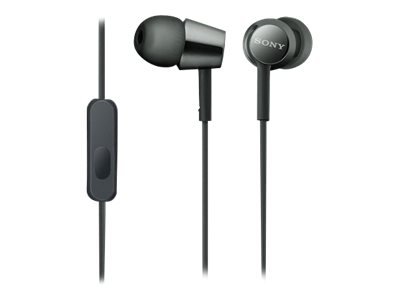 Sony Sony | MDR-EX155APB | Wired | In-ear | Microphone | Black MDREX155APB.AE