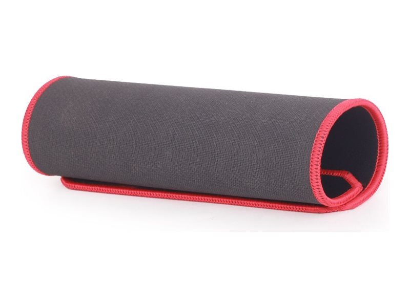 Gembird Gembird | MP-GAMEPRO-L Gaming mouse pad PRO, Large | Mouse pad | 400 x 450 x 3 mm | Black/Red MP-GAMEPRO-L