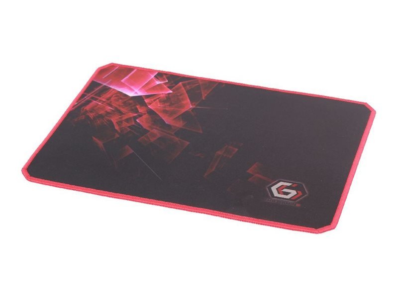 Gembird Gembird | MP-GAMEPRO-L Gaming mouse pad PRO, Large | Mouse pad | 400 x 450 x 3 mm | Black/Red MP-GAMEPRO-L