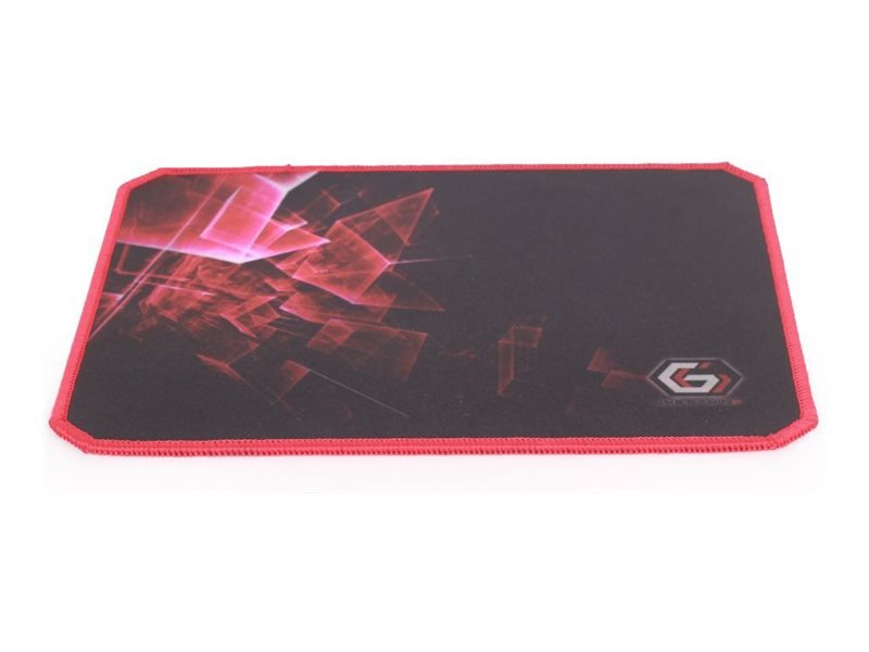 Gembird Gembird | MP-GAMEPRO-L Gaming mouse pad PRO, Large | Mouse pad | 400 x 450 x 3 mm | Black/Red MP-GAMEPRO-L