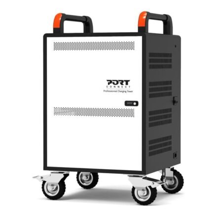 PORT CONNECT PORT CONNECT | Charging Cabinet 20 Notebooks + Rack 19" - 1 U | 1 x RJ45 port. Protection against overvoltage. 901973