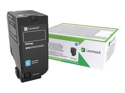 Lexmark Lexmark 25K Corporate Toner Cartridge (CX725) | Toner cartridge | Cyan 84C2HCE