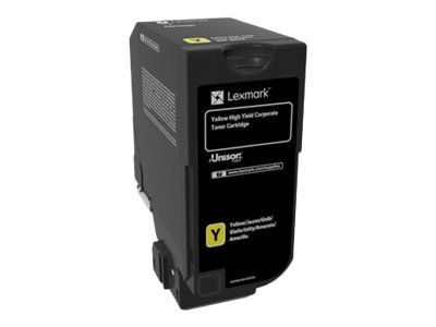 Lexmark Lexmark 25K CX725 Corporate Toner Cartridge | Toner cartridge | Yellow 84C2HYE