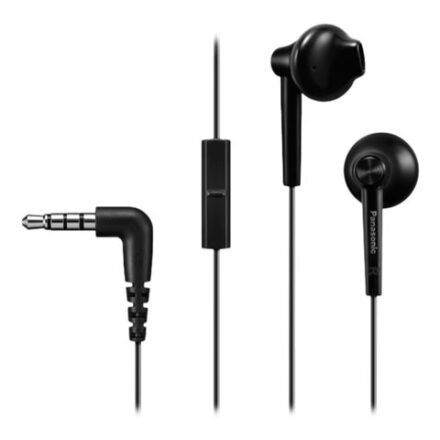 Panasonic Panasonic | Headphones | RP-TCM55E-K | Wired | In-ear | Microphone | Black RP-TCM55E-K