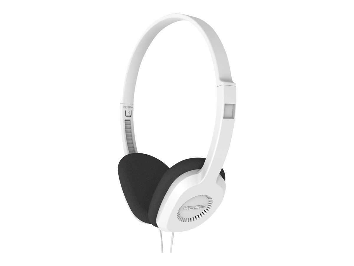 Koss Koss | Headphones | KPH8w | Wired | On-Ear | White 195687