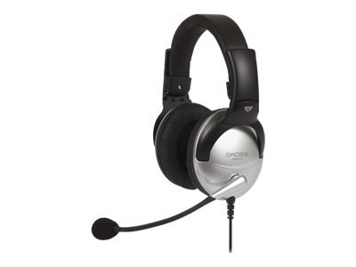 Koss Koss | Headphones | SB45 | Wired | On-Ear | Microphone | Noise canceling | Silver/Black 195679