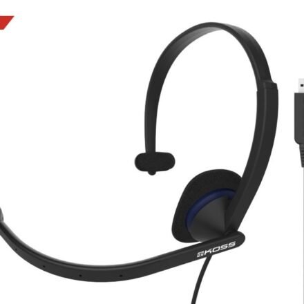 Koss Koss | Headphones | CS195 USB | Wired | On-Ear | Microphone | Black 194267