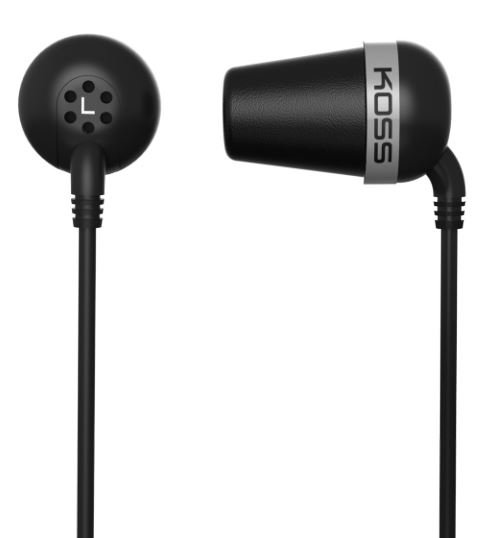 Koss Koss | Headphones | THE PLUG CLASSIC | Wired | In-ear | Noise canceling | Black 196635
