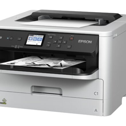 Epson Epson Printer | WorkForce WF-M5298DW | PrecisionCore™ Print Head | Mono | A4 | Wi-Fi | Grey C11CG08401
