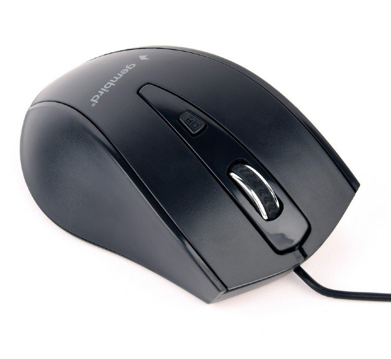 Gembird Gembird | Mouse | MUS-4B-02 | USB | Standard | Wired | Black MUS-4B-02