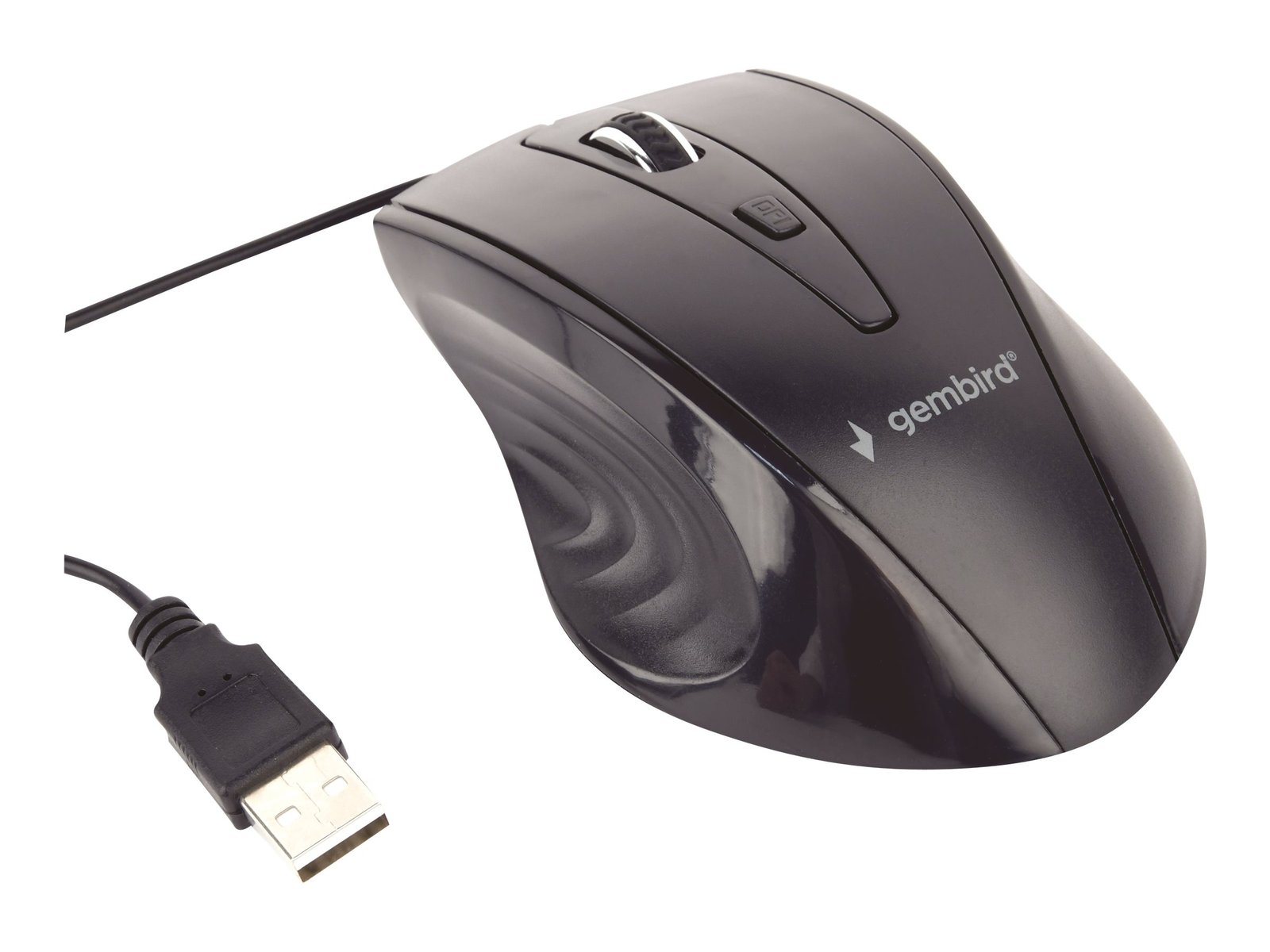 Gembird Gembird | Mouse | MUS-4B-02 | USB | Standard | Wired | Black MUS-4B-02