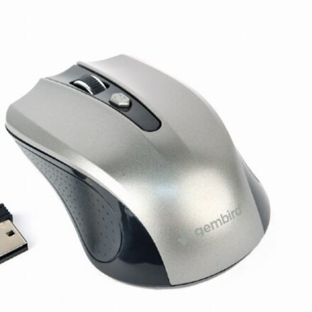 Gembird Gembird | Mouse | MUSW-4B-04-BG | Standard | Wireless | Black/ Space Grey MUSW-4B-04-BG