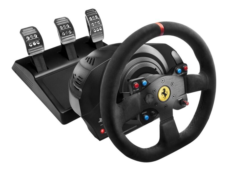 Thrustmaster | Steering Wheel | T300 Ferrari Integral RW Alcantara ...