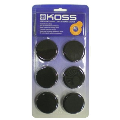 Koss Koss | PORTCUSH Replacement cushion for stereophones | No | Black 189288