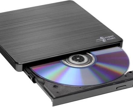 H.L Data Storage H.L Data Storage | Ultra Slim Portable DVD-Writer | GP60NB60 | Interface USB 2.0 | DVD±R/RW | CD read speed 24 x | CD write speed 24 x | Black | Desktop/Notebook GP60NB60.AUAE12B