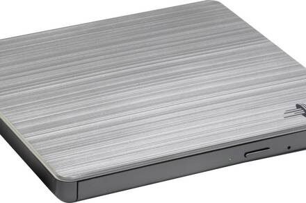 H.L Data Storage H.L Data Storage | Ultra Slim Portable DVD-Writer | GP60NS60 | Interface USB 2.0 | DVD±R/RW | CD read speed 24 x | CD write speed 24 x | Silver | Desktop/Notebook GP60NS60.AUAE12S