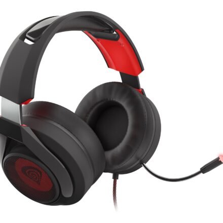 Genesis GENESIS Gaming Headset RADON 610, Wired, Balck/Red | Genesis | Gaming Headset | RADON 610 NSG-1454