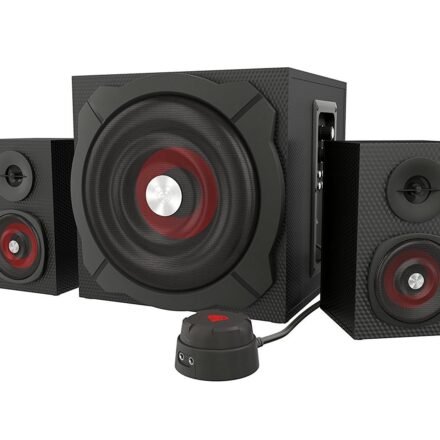 Genesis GENESIS Helium 610BT Computer Speakers, Wired, Bluetooth, Black | Genesis | Helium 610BT | Bluetooth | Red/Black | Computer Speakers NCS-1408