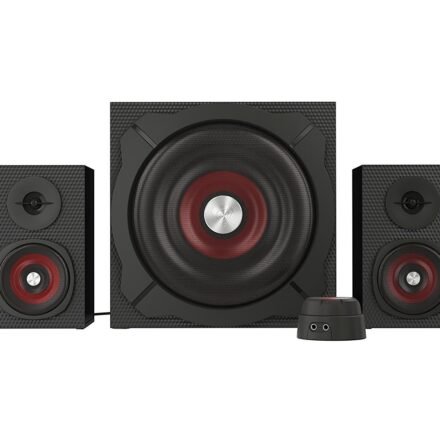 Genesis GENESIS Helium 610BT Computer Speakers, Wired, Bluetooth, Black | Genesis | Helium 610BT | Bluetooth | Red/Black | Computer Speakers NCS-1408