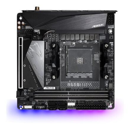 Gigabyte Gigabyte | B550I AORUS PRO AX 1.0 | Processor family AMD | Processor socket AM4 | DDR4 DIMM | Memory slots 2 | Chipset AMD B | Mini ITX B550I AORUS PRO AX