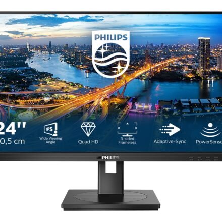 Philips Philips | 245B1 | 23.8 " | IPS | QHD | 16:9 | 75 Hz | 4 ms | 2560 x 1440 pixels | 250 cd/m² | HDMI ports quantity 1 | Black 245B1/00