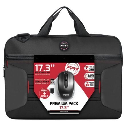 PORT DESIGNS PORT DESIGNS | PREMIUM PACK 17.3 | Messenger - Briefcase | Black 501874